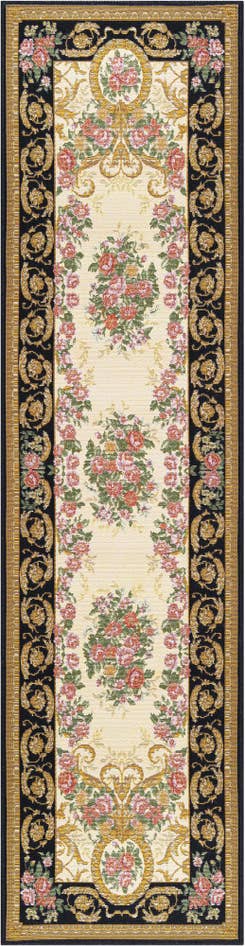 Detail image of 2' x 8' Easy-Clean Traditional Indoor / Outdoor Runner Rug