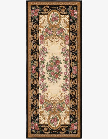 2' x 5' Easy-Clean Traditional Indoor / Outdoor Runner Rug