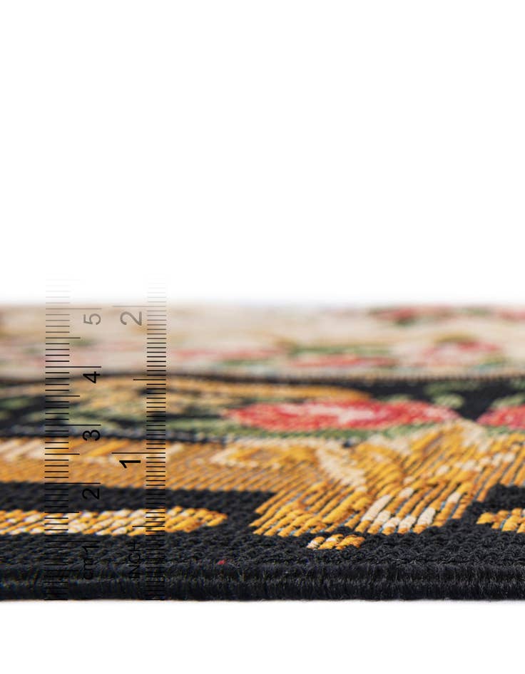 Detail image of 10' x 10' Easy-Clean Traditional Indoor / Outdoor Square Rug