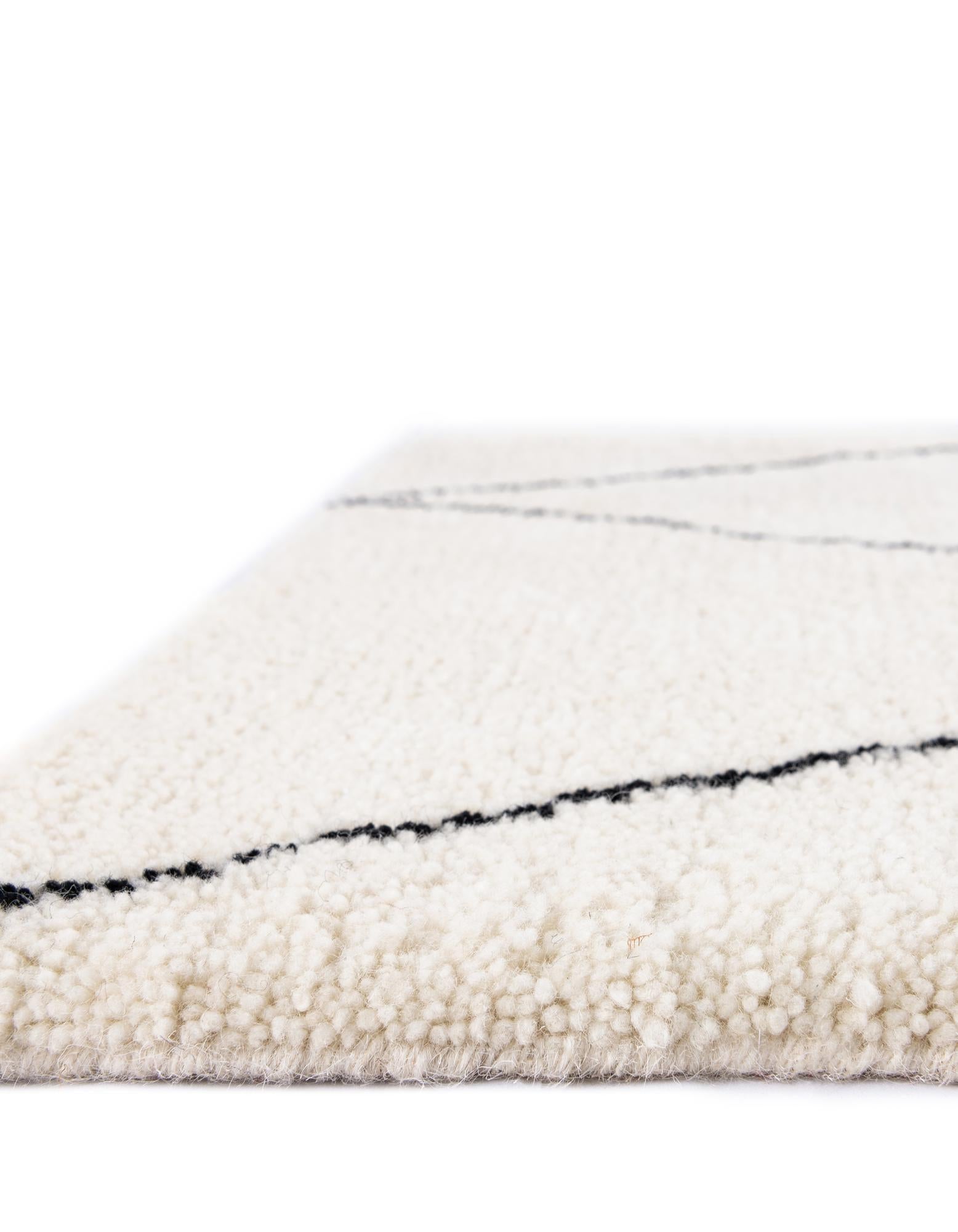 10' x 10' Hand Knotted Safiya Moroccan Wool Square Rug