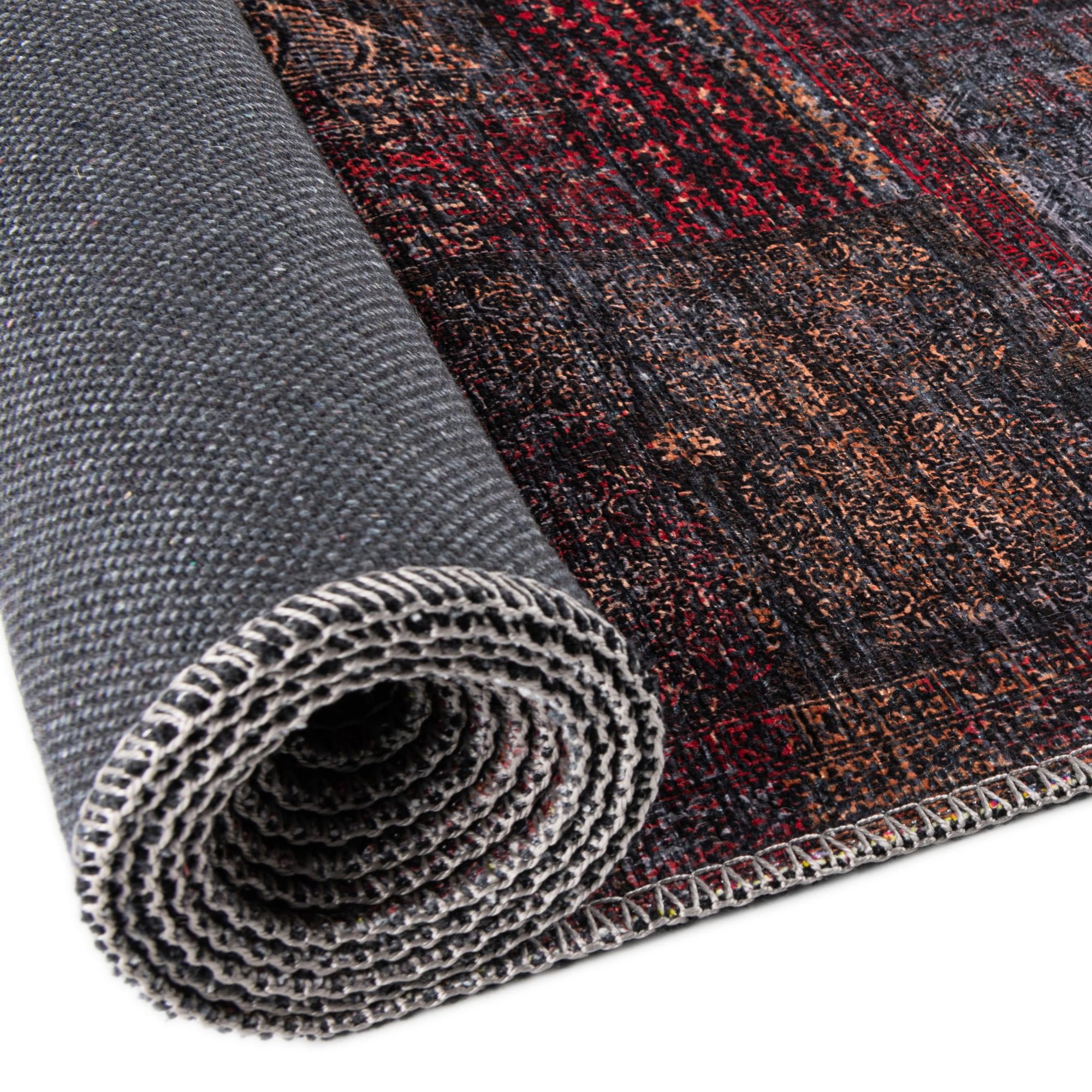 4' x 4' Washable Mangata Round Rug