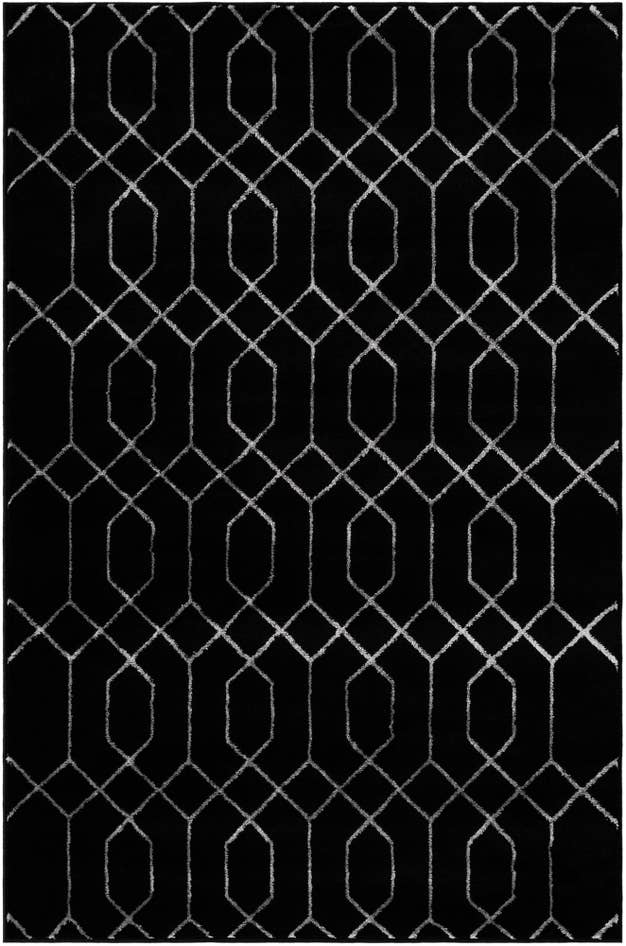 Detail image of 4' x 6' Marilyn Monroe™ Glam Trellis Rug