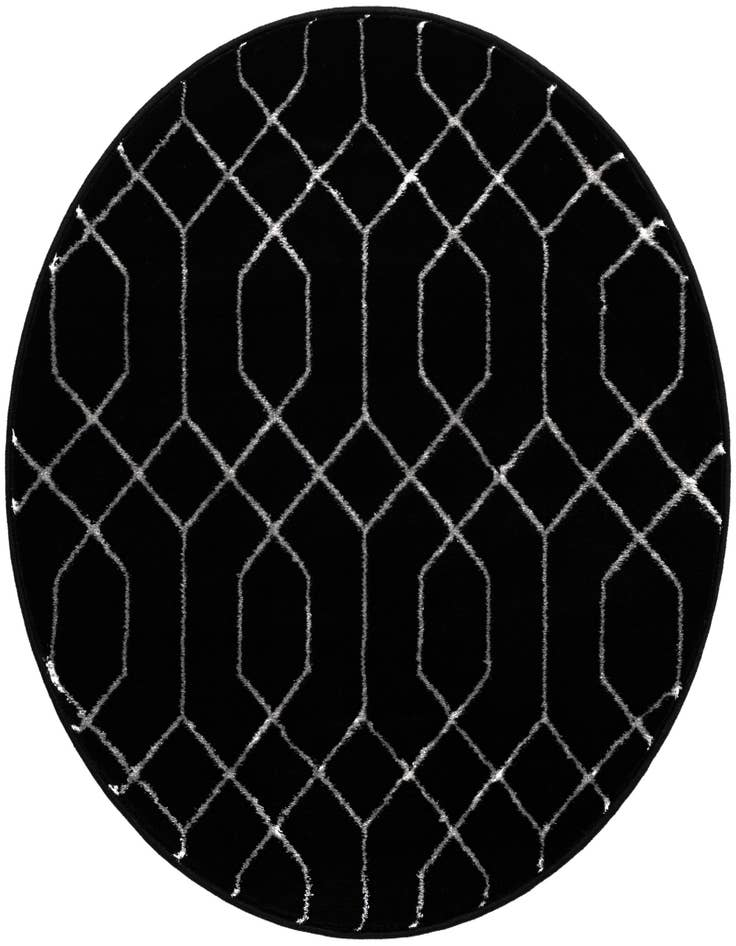Detail image of 3' x 3' Marilyn Monroe™ Glam Trellis Round Rug