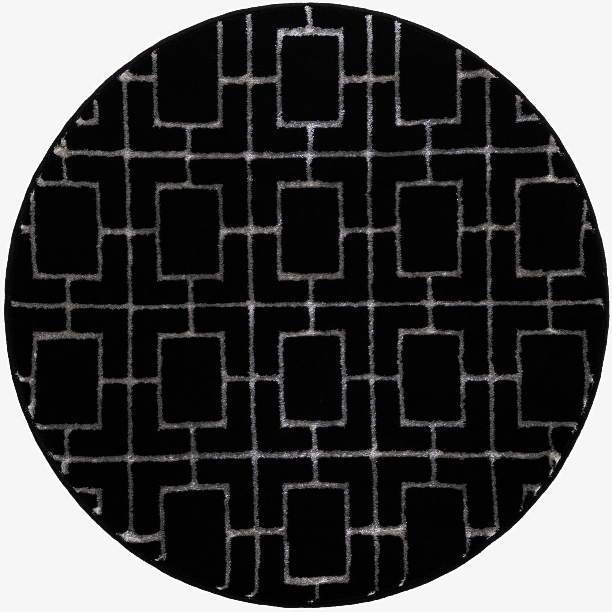 3' x 3'  Marilyn Monroe&trade; Glam Deco Round Rug