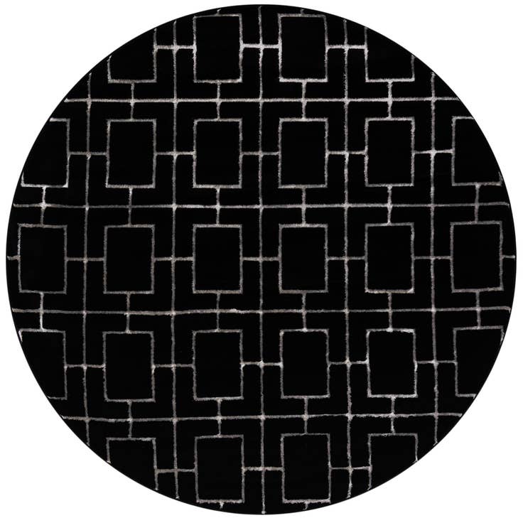 Detail image of 6' x 6' Marilyn Monroe™ Glam Deco Round Rug