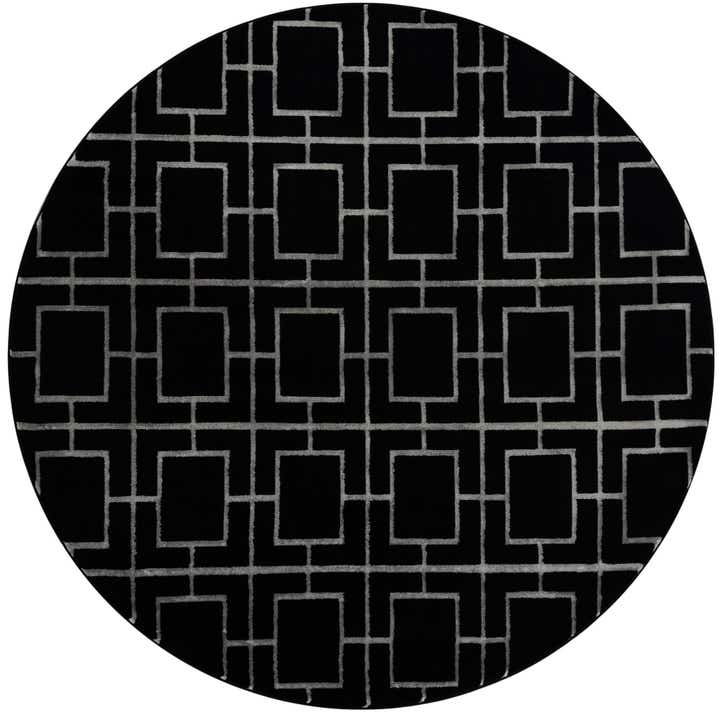 7' 10 x 7' 10 Marilyn Monroe™ Glam Deco Round Rug