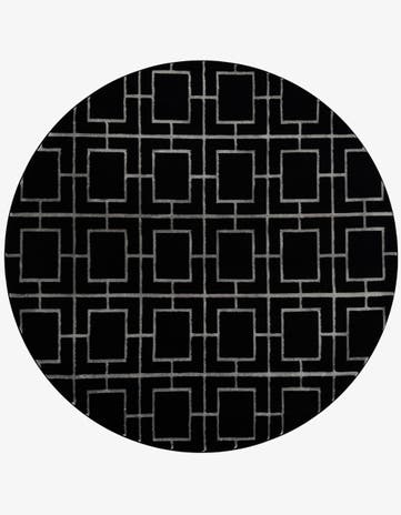 7' 10 x 7' 10 Marilyn Monroe™ Glam Deco Round Rug