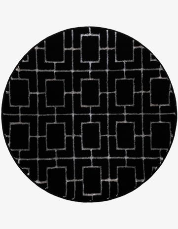 3' x 3' Marilyn Monroe™ Glam Deco Round Rug