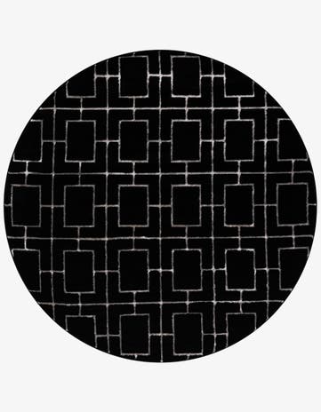 6' x 6' Marilyn Monroe™ Glam Deco Round Rug