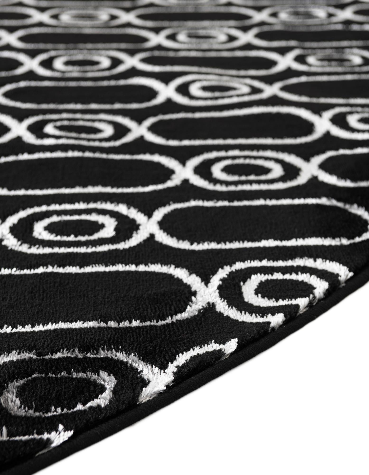 3' x 3' Vogue Geo Round Rug