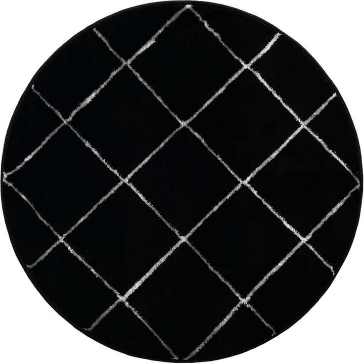 3' x 3' Vogue Geo Round Rug