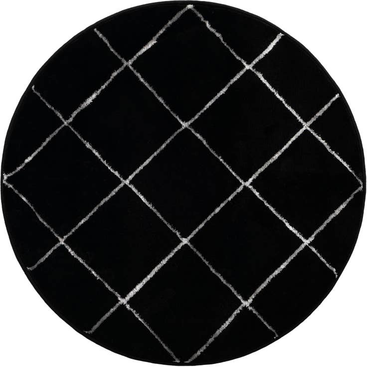 Detail image of 3' x 3' Vogue Geo Round Rug