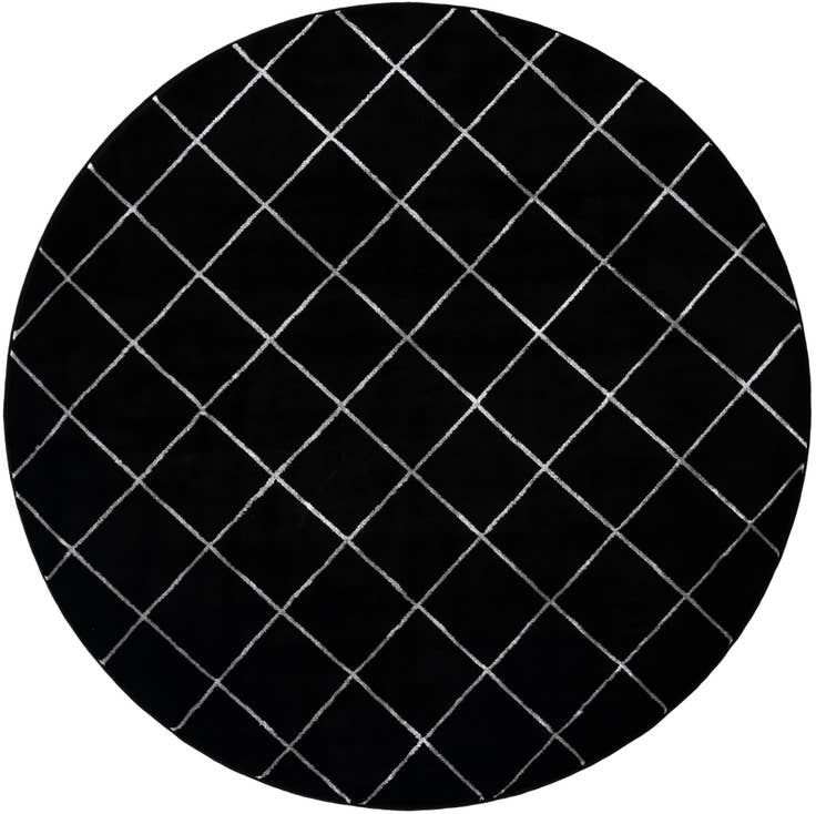Detail image of 7' 10 x 7' 10 Vogue Geo Round Rug