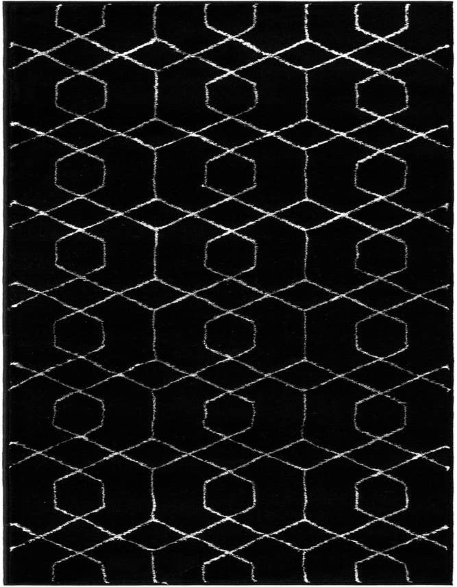 Detail image of 2' x 6' Marilyn Monroe™ Glam Trellis Runner Rug