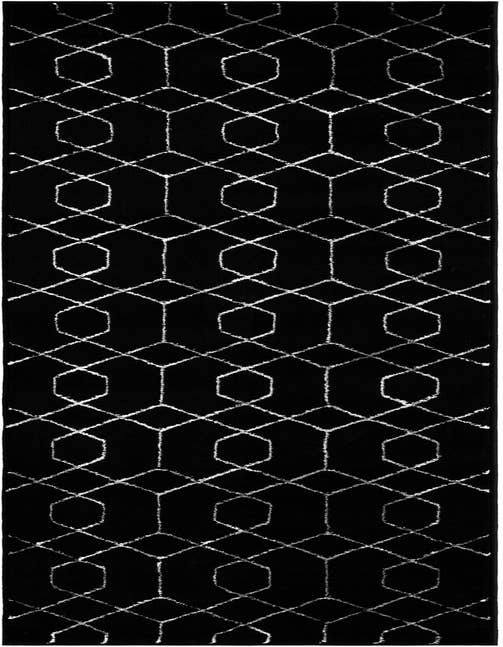 Detail image of 2' x 8' Marilyn Monroe™ Glam Trellis Runner Rug
