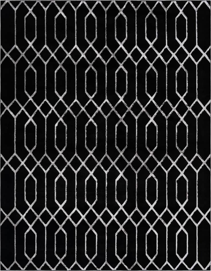 Detail image of 10' x 10' Marilyn Monroe™ Glam Trellis Square Rug