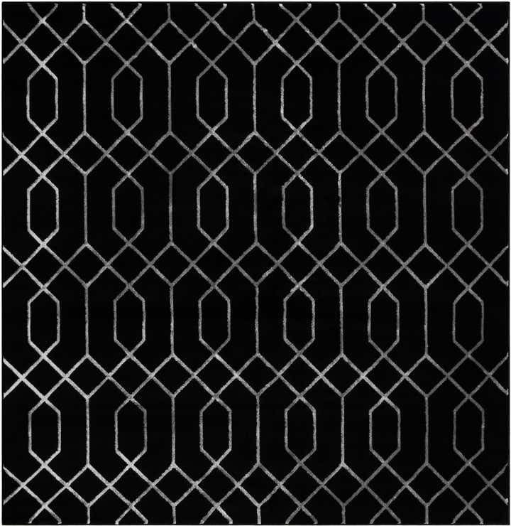 7' 10 x 7' 10 Marilyn Monroe™ Glam Trellis Square Rug