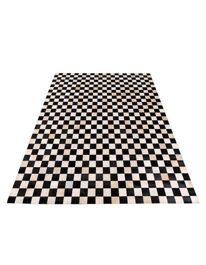 7' 11 x 9' 11 Cowhide Stocks Rug