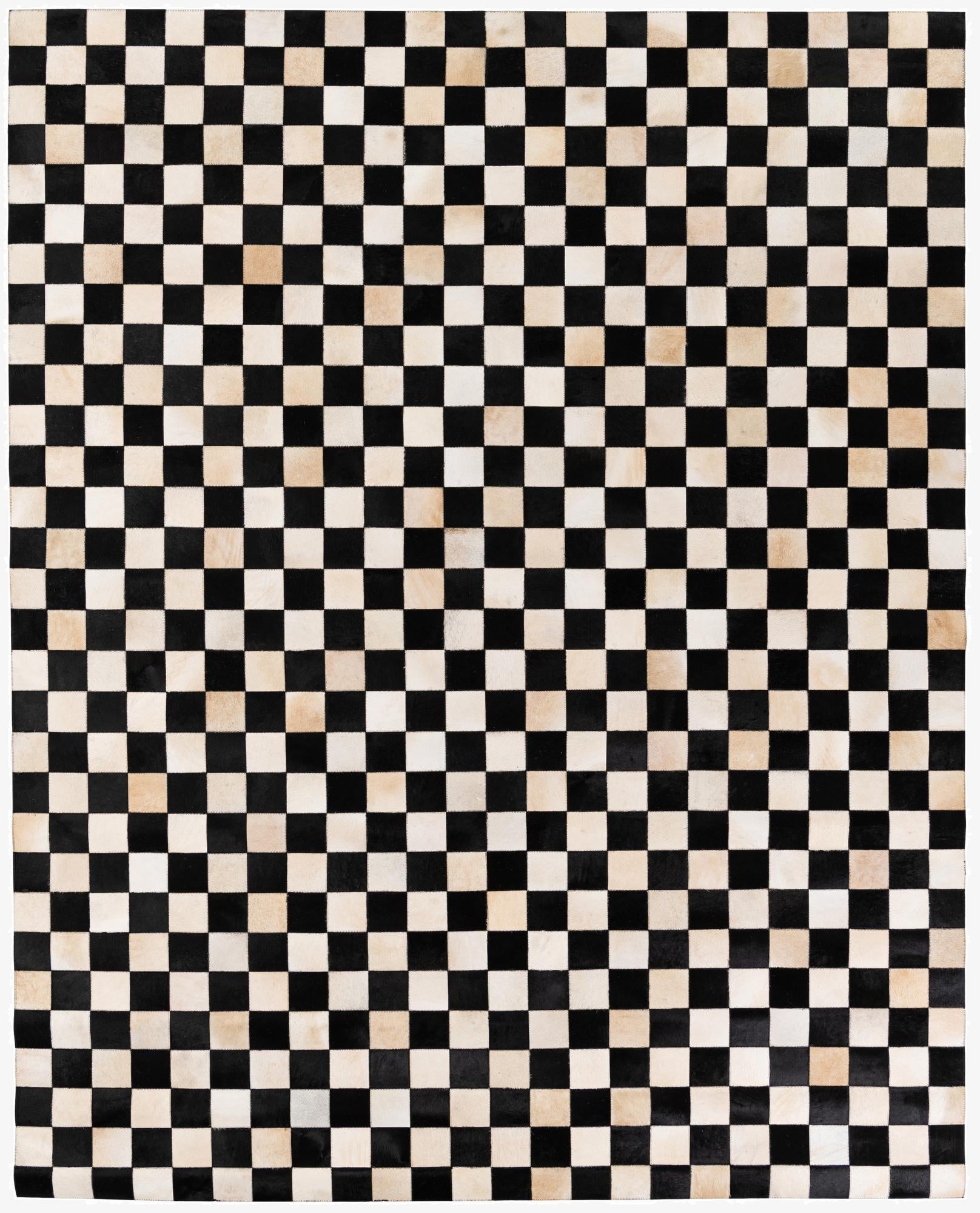 7' 11 x 9' 11 Cowhide Stocks Rug