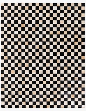 7' 11 x 9' 11 Cowhide Stocks Rug