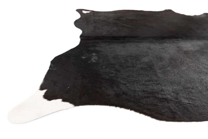 5' x 5' 8 Cowhide Leather Freeform Rug