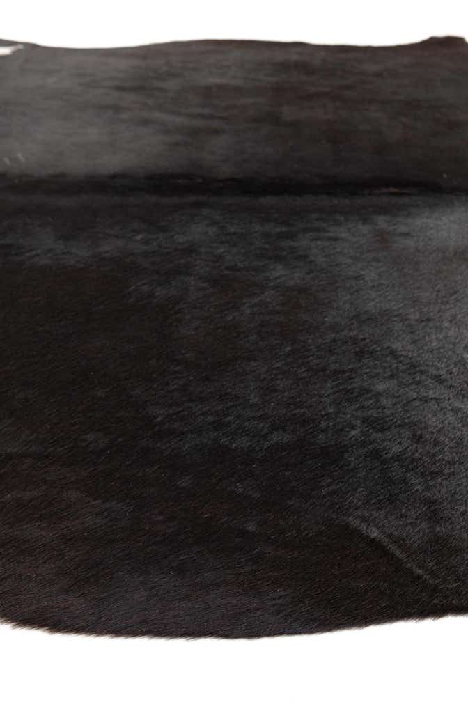 5' x 5' 8 Cowhide Leather Freeform Rug