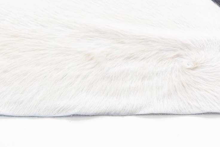 Detail image of 6' 10 x 7' 8 Cowhide Freeform Rug
