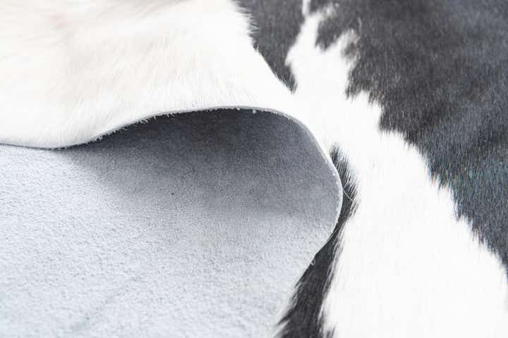 6' 10 x 7' 8 Cowhide Freeform Rug