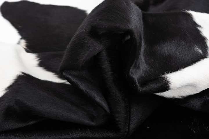 6' 10 x 7' 8 Cowhide Freeform Rug