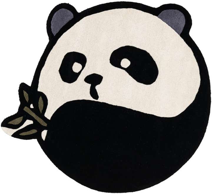 4' 1 x 4' 1 Playtime Kids Wool Freeform Rug