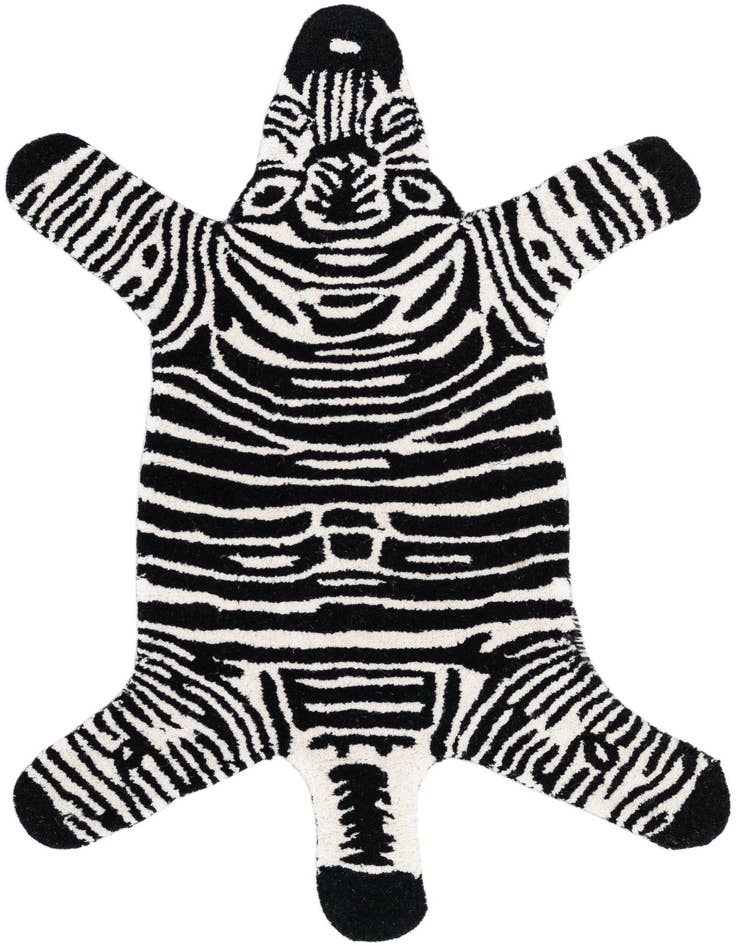 Detail image of 2' 2 x 3' 1 Playtime Kids Wool Freeform Rug