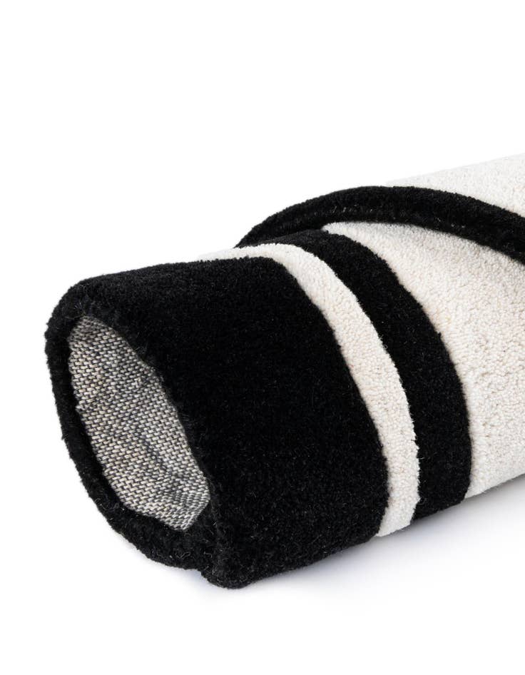 Detail image of 4' 1 x 4' 1 Playtime Kids Wool Freeform Rug