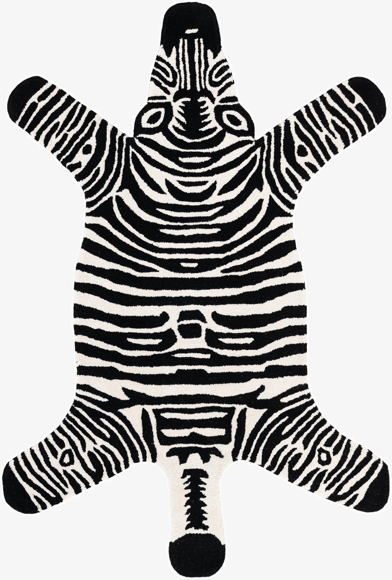 4' 1 x 6' 1 Playtime Kids Wool Freeform Rug