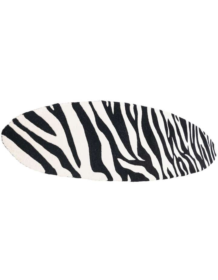 2' x 8' 9 SurfBoard Wool Freeform Rug