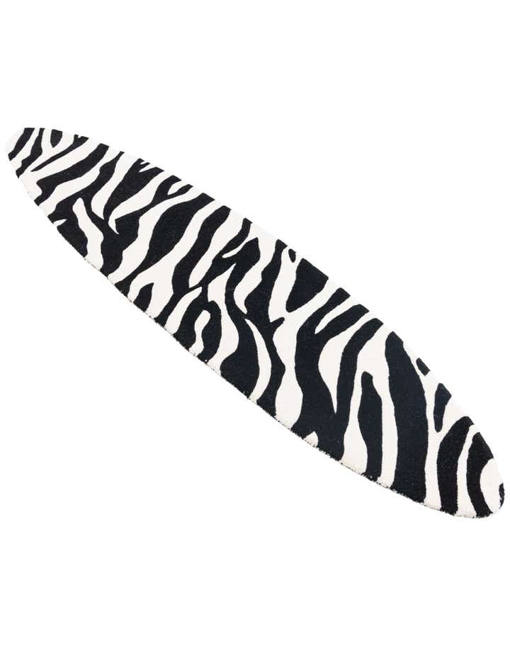 2' x 8' 9 SurfBoard Wool Freeform Rug