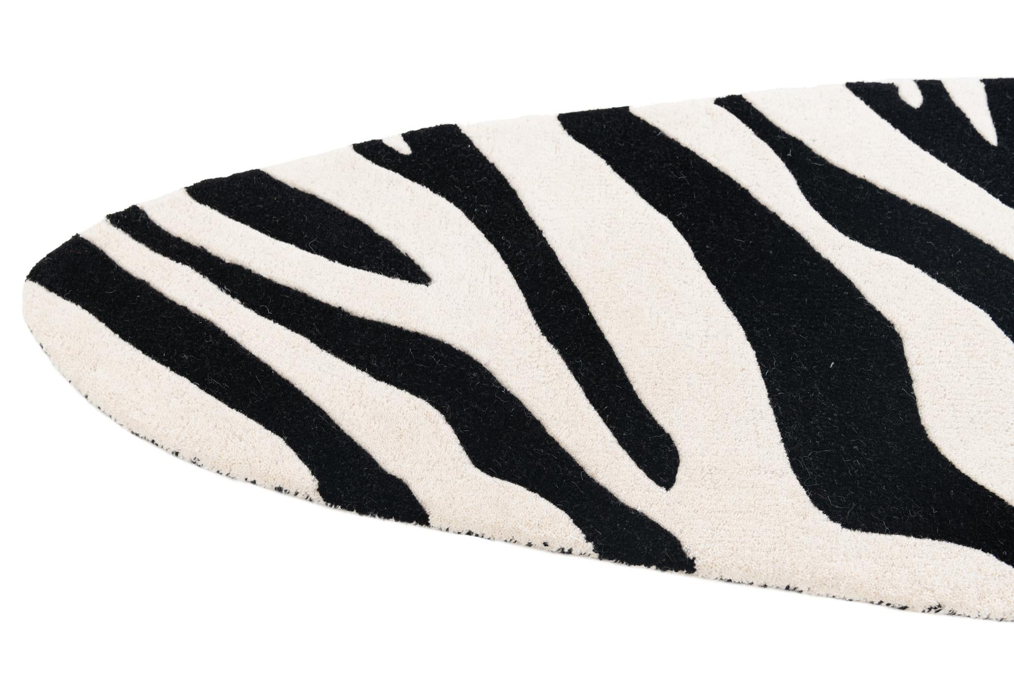60cm x 265cm SurfBoard Wool Freeform Rug