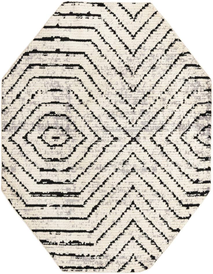 Detail image of 7' 10 x 7' 10 Tagine Octagon Rug