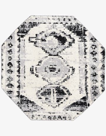 5' 3 x 5' 3 Tagine Octagon Rug