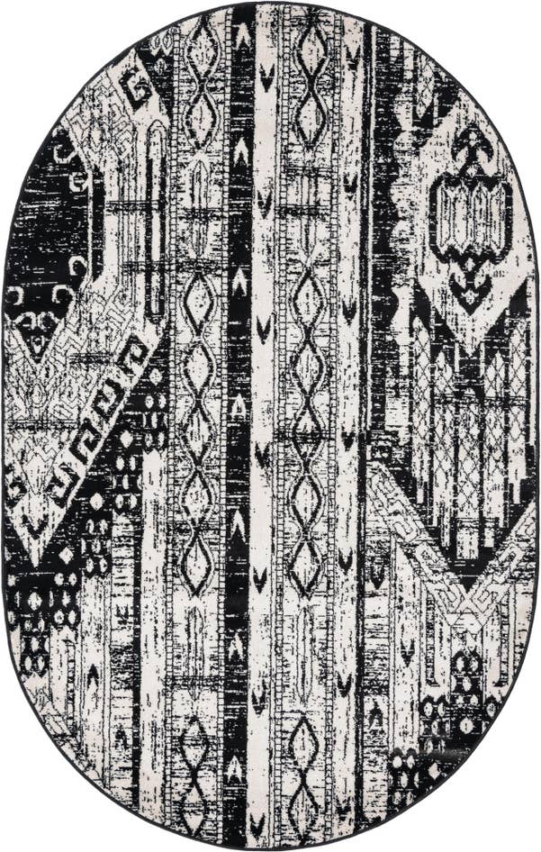 Detailansicht von 160cm x 245cm Oregon Oval Teppich