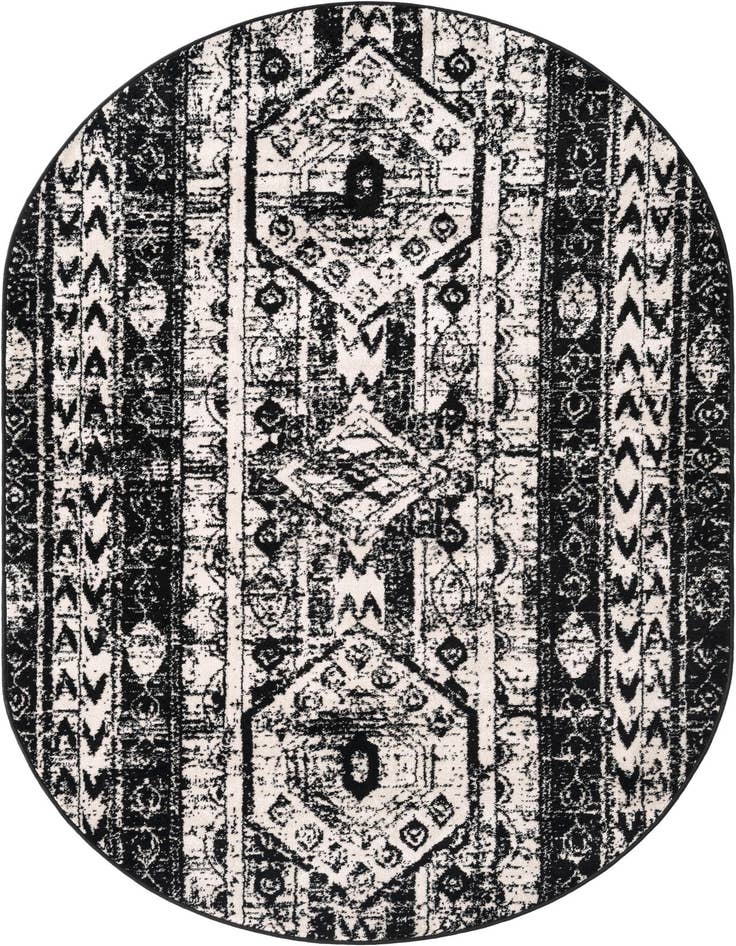 Detail image of 5' 3 x 8' Oregon Oval Rug