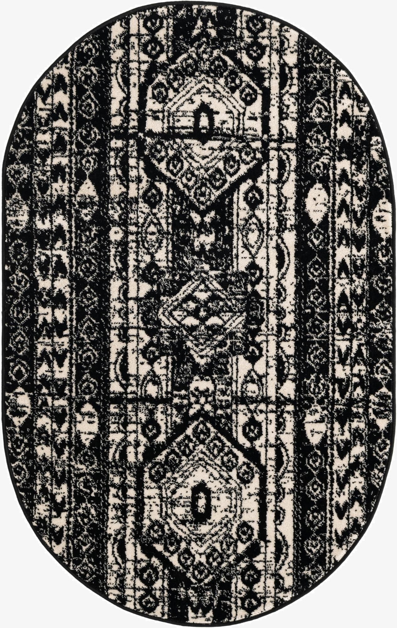 3' x 5' 3 Oregon Oval Rug