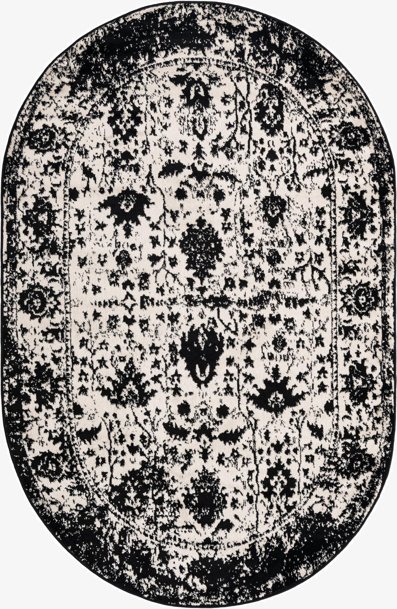 5' 3 x 8' Oregon Oval Rug