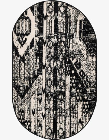 3' x 5' 3 Oregon Oval Rug