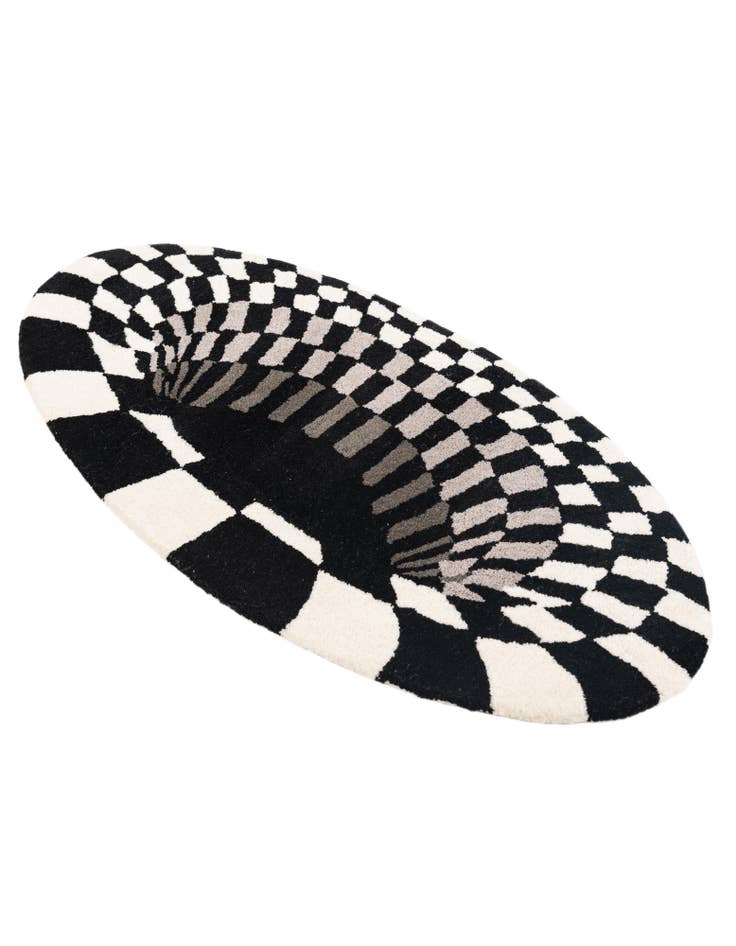 Detail image of 1' 9 x 3' 5 Playtime Kids Wool Oval Rug