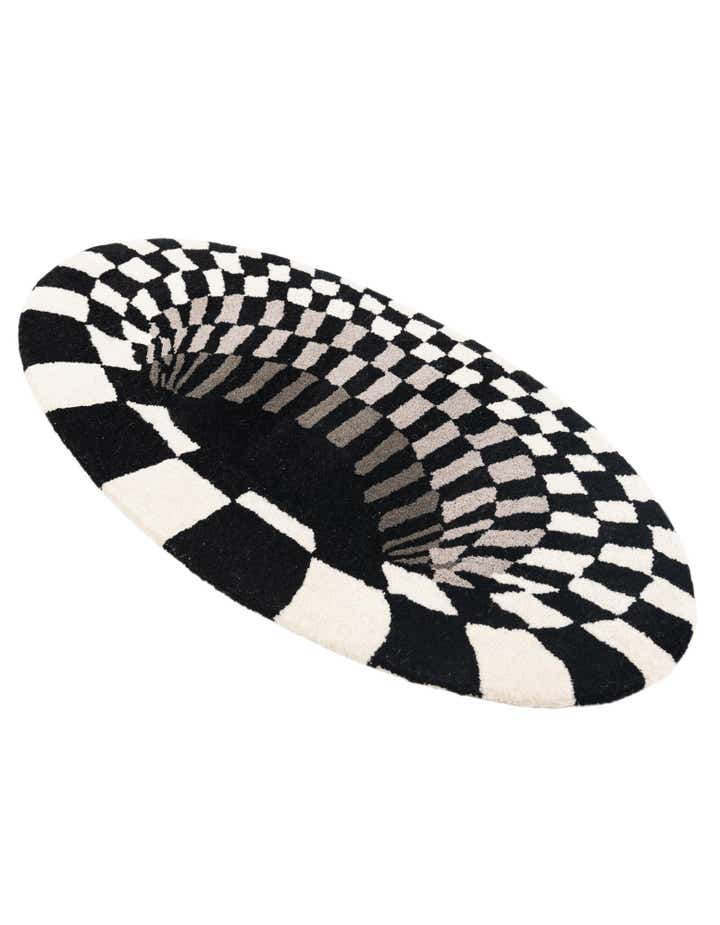 1' 9 x 3' 5 Playtime Kids Wool Oval Rug