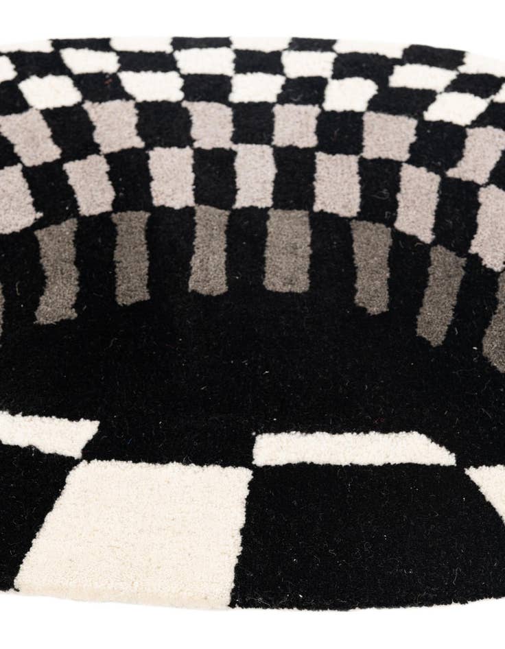 Detail image of 1' 9 x 3' 5 Playtime Kids Wool Oval Rug