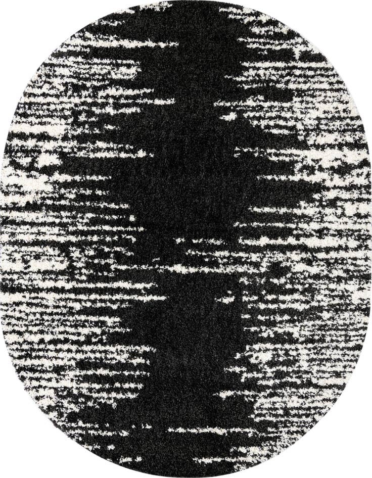 Detail image of 7' 10 x 10' Serenity Shag Oval Rug