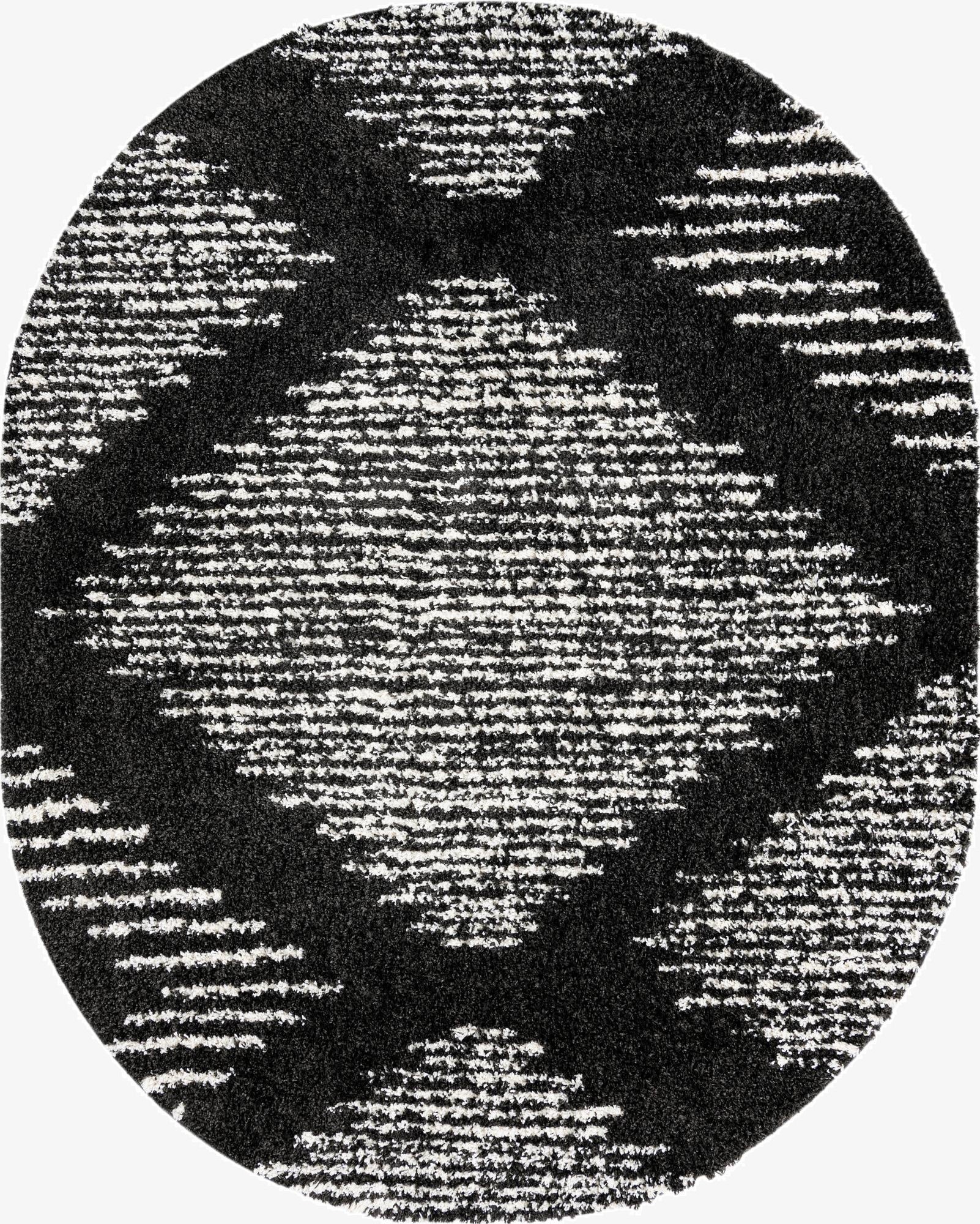 7' 10 x 10' Serenity Shag Oval Rug