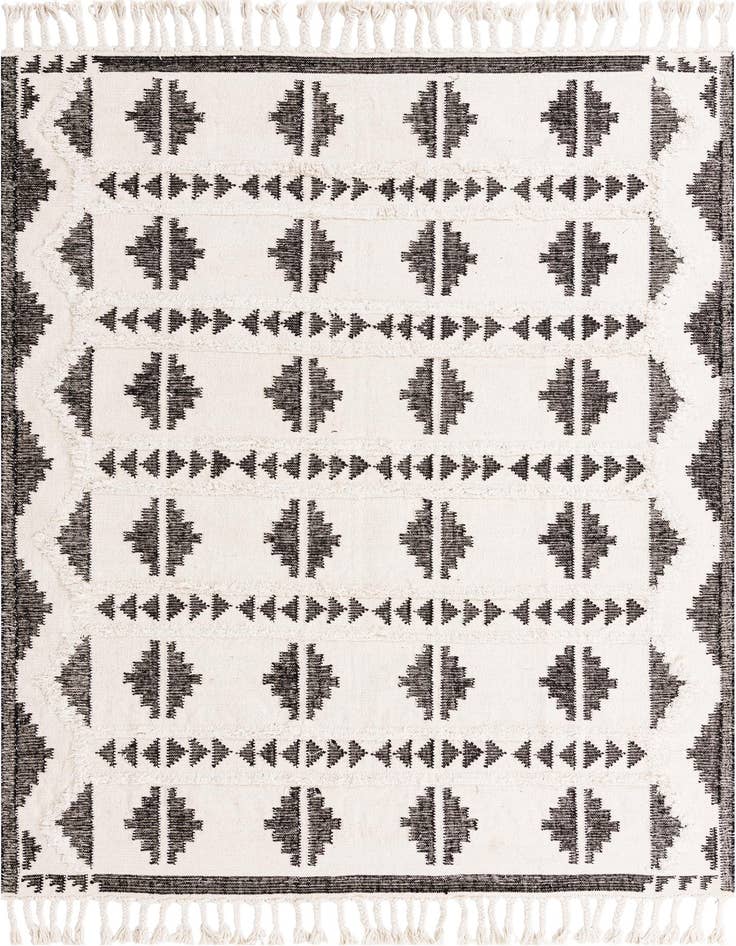 Detail image of 8' x 10' Hand Woven Arizona Wool Rug