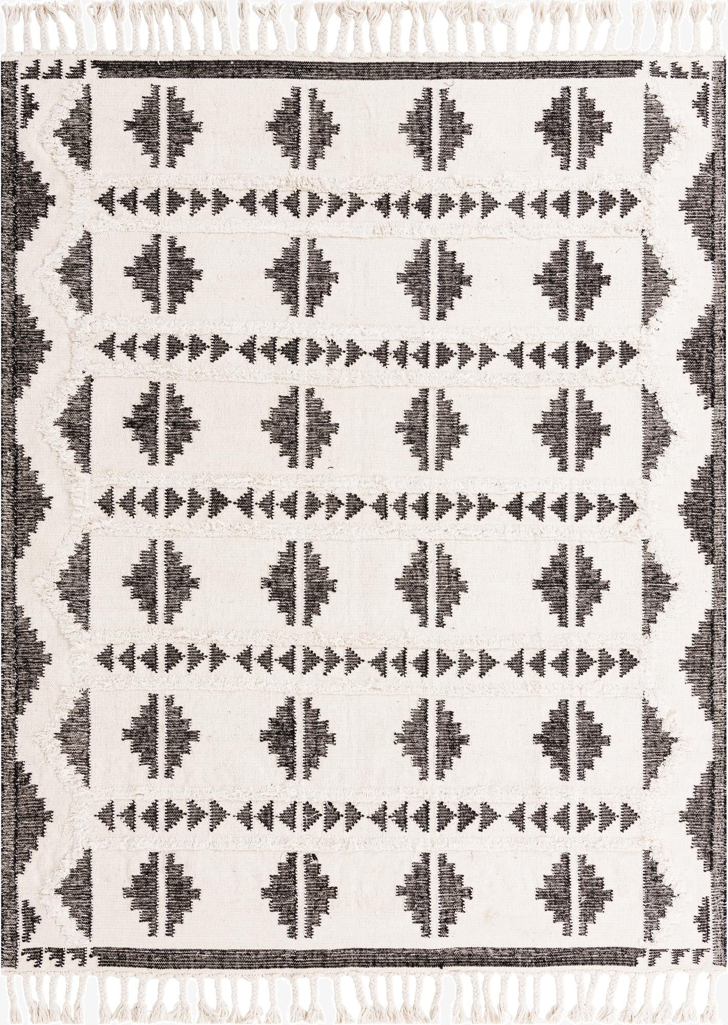 8' x 10'  Hand Woven Arizona Wool Rug